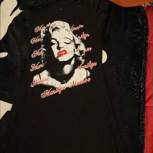 Sexy long t shirt dress